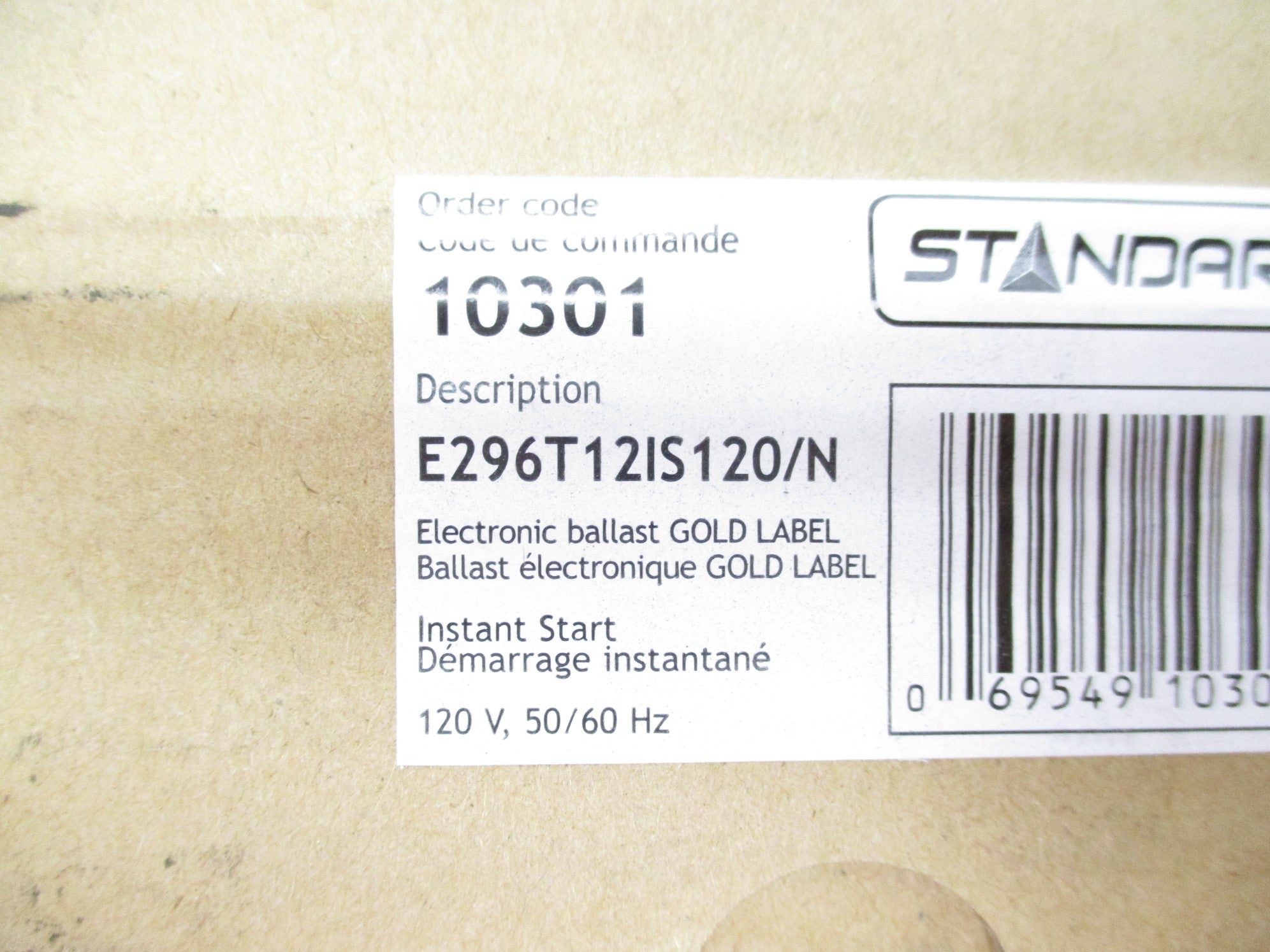 STANDARD E296T12IS120/N NSMP