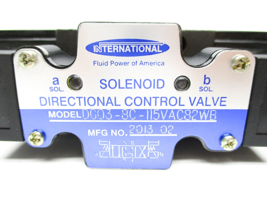INTERNATIONAL DG03-8C-115VAC82WB NSNP
