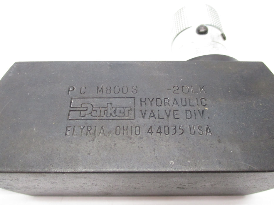 PARKER PCM800S-20LK 3000PSI UNMP
