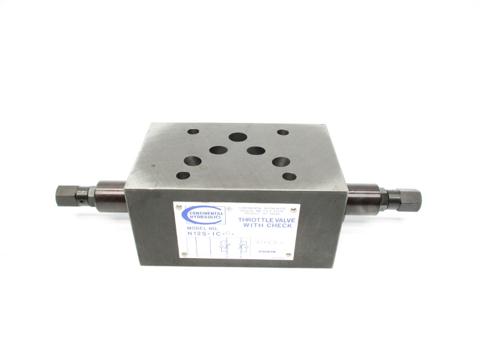 CONTINENTAL HYDRAULICS N12S-IC-G NSNP