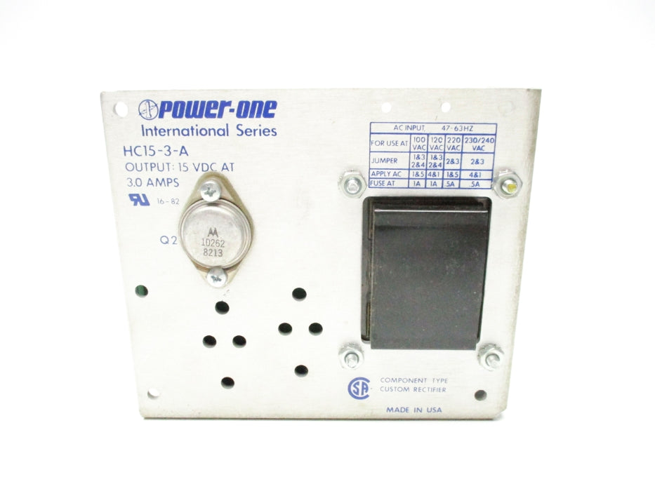 POWER ONE HC15-3-A NSMP