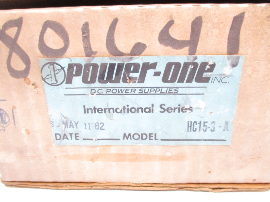 POWER ONE HC15-3-A NSMP