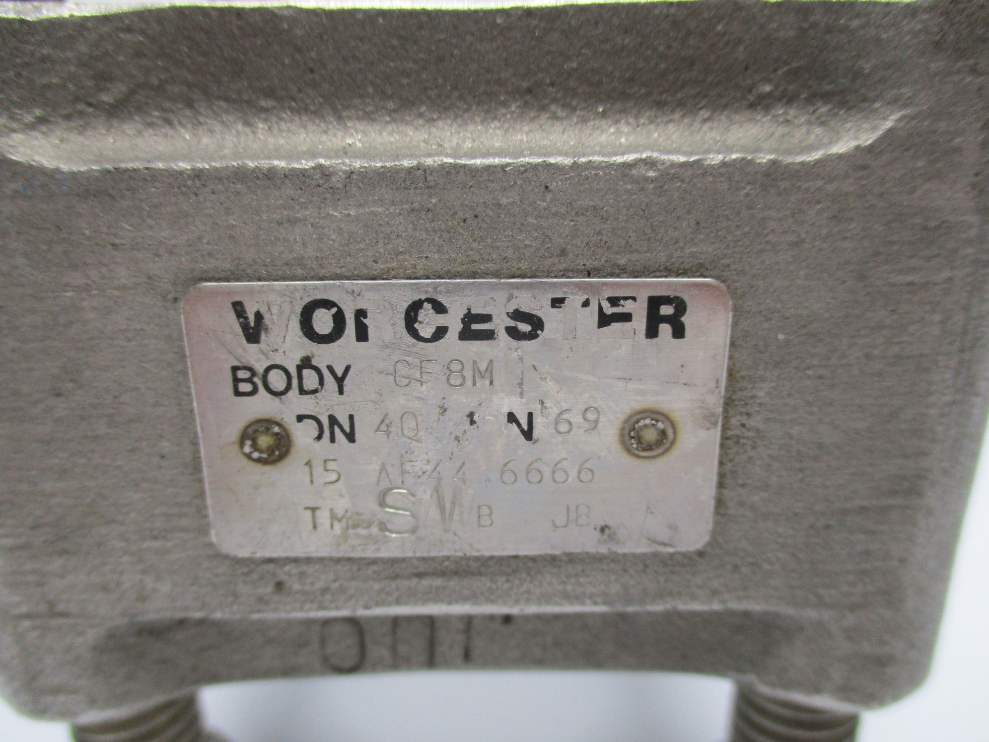 WORCESTER CF8M DN40PN69 UNMP