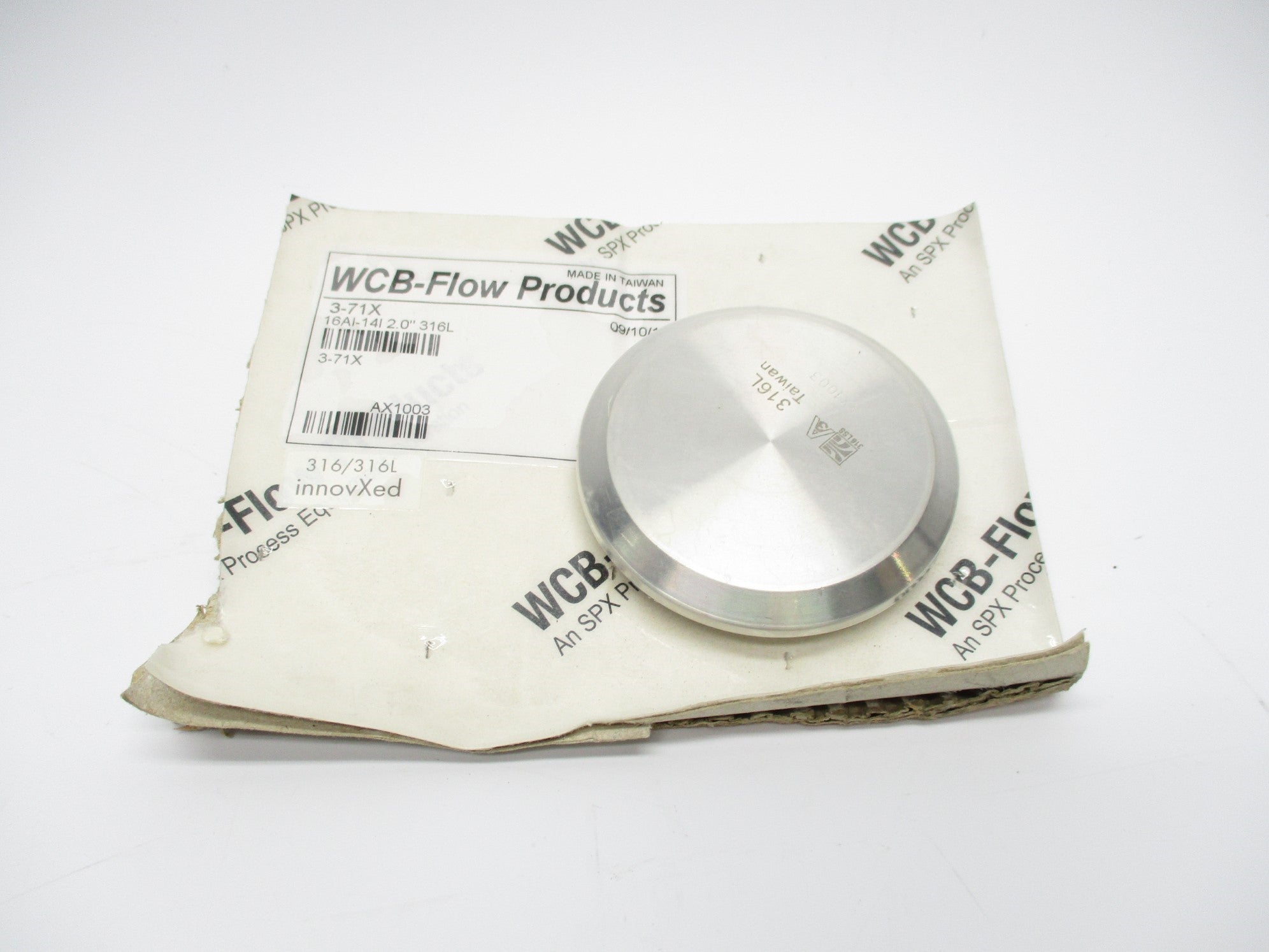 WCB-FLOW PRODUCTS 3-71X 16AI-14I-2.0"316L NSMP