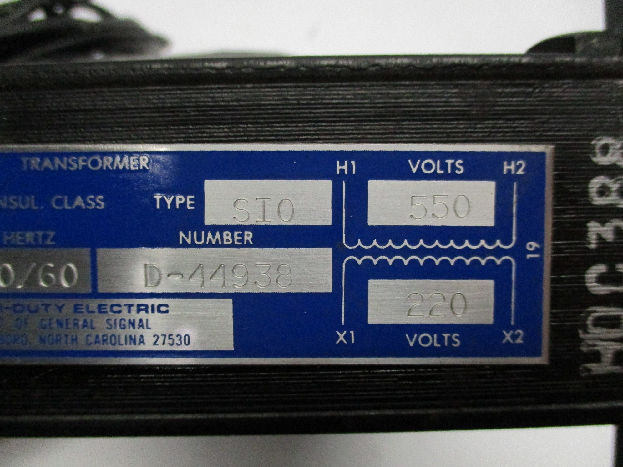 GENERAL SIGNAL D-44938 SI0 NSNP