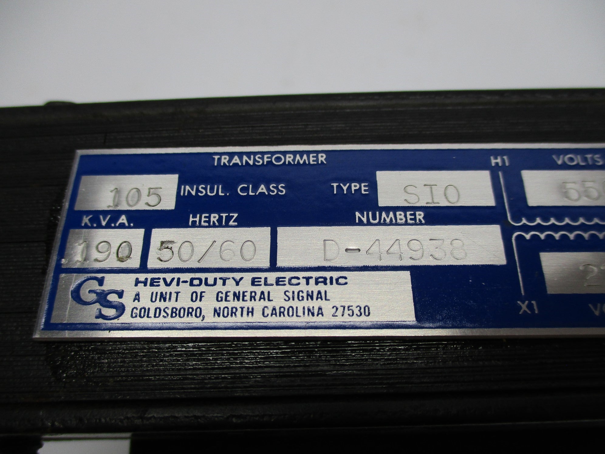 GENERAL SIGNAL D-44938 SI0 NSNP