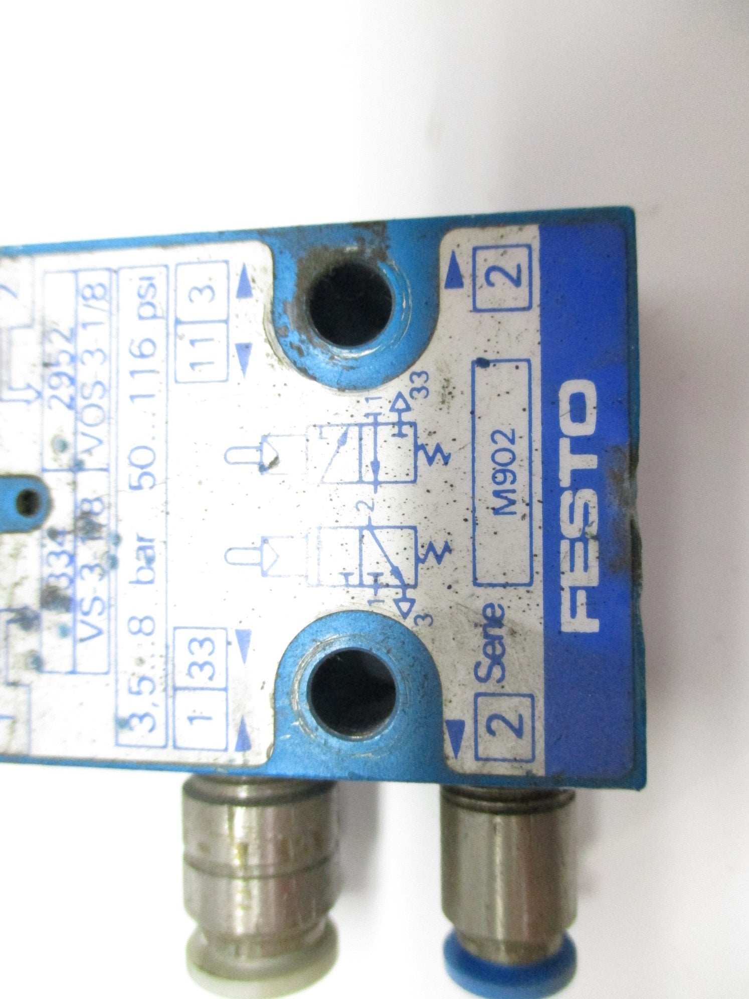 FESTO M902 116PSI (AS PICTURED) UNMP