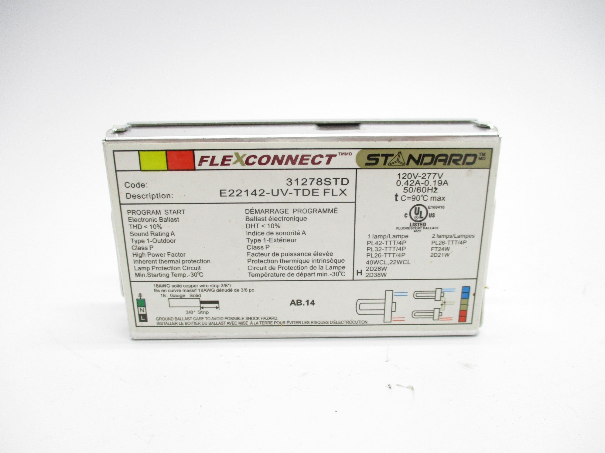 STANDARD E22142-UV-TDE NSMP