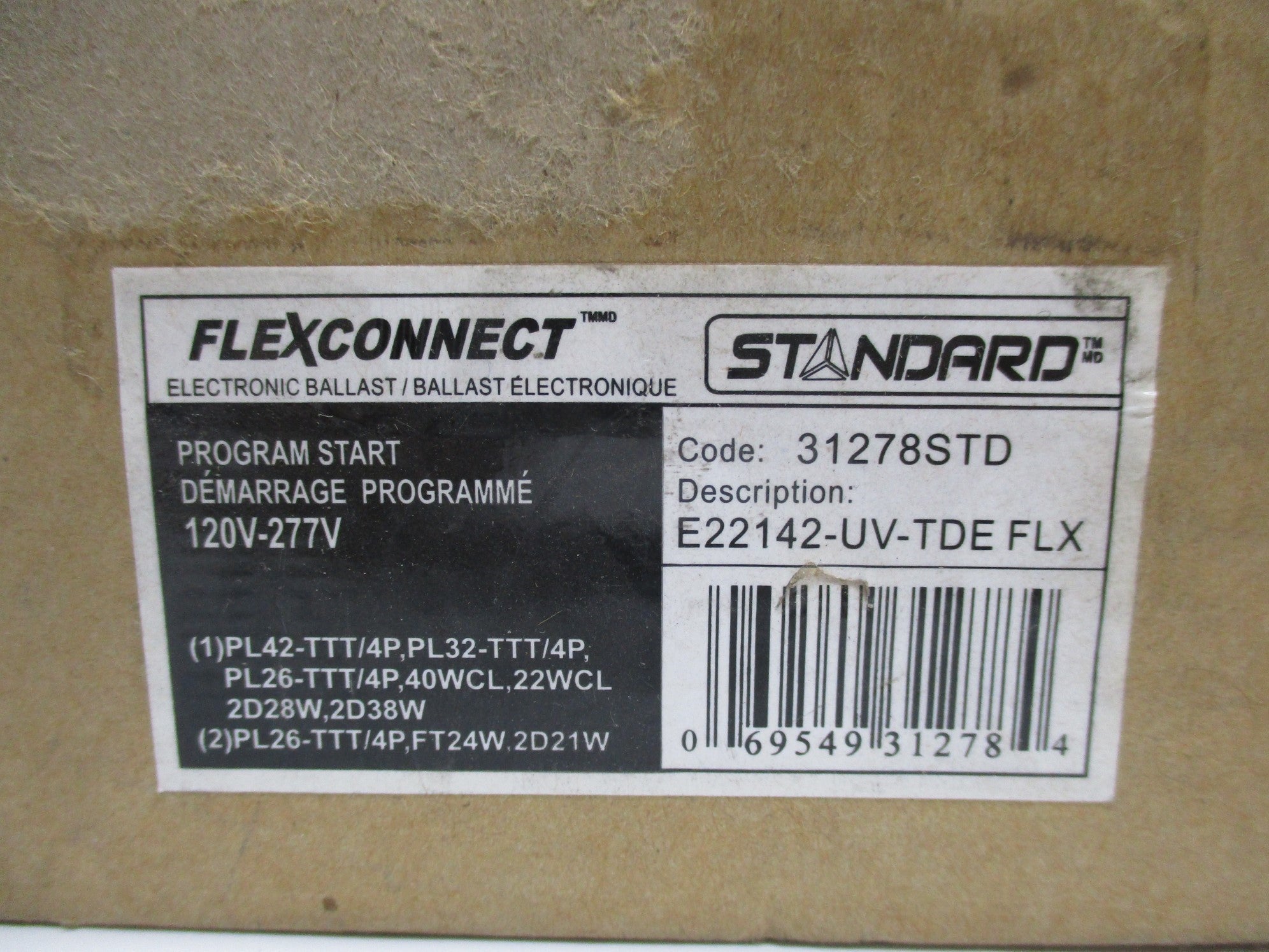 STANDARD E22142-UV-TDE NSMP