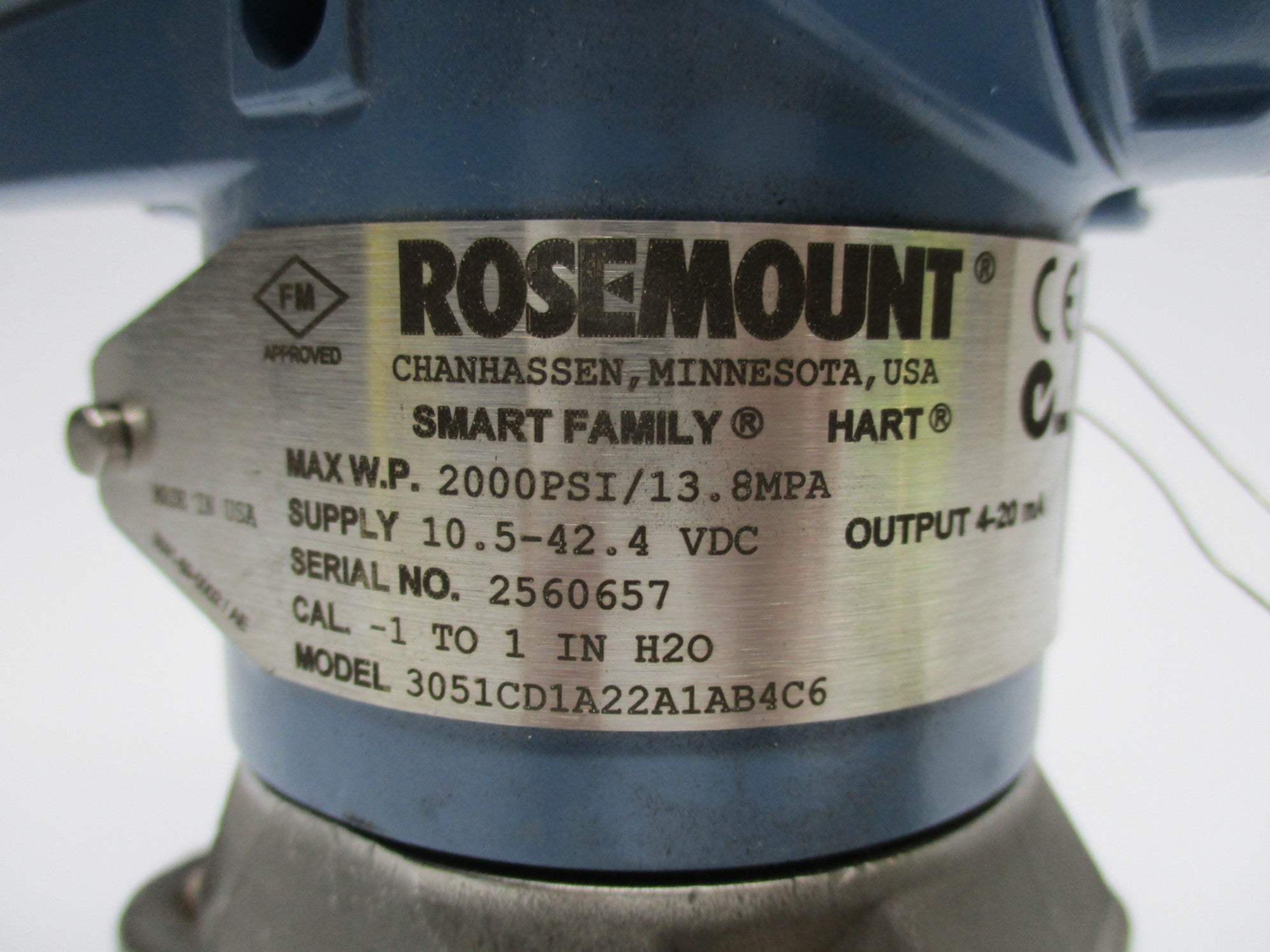 ROSEMOUNT 3051CD1A22A1AB4C6 NSNP