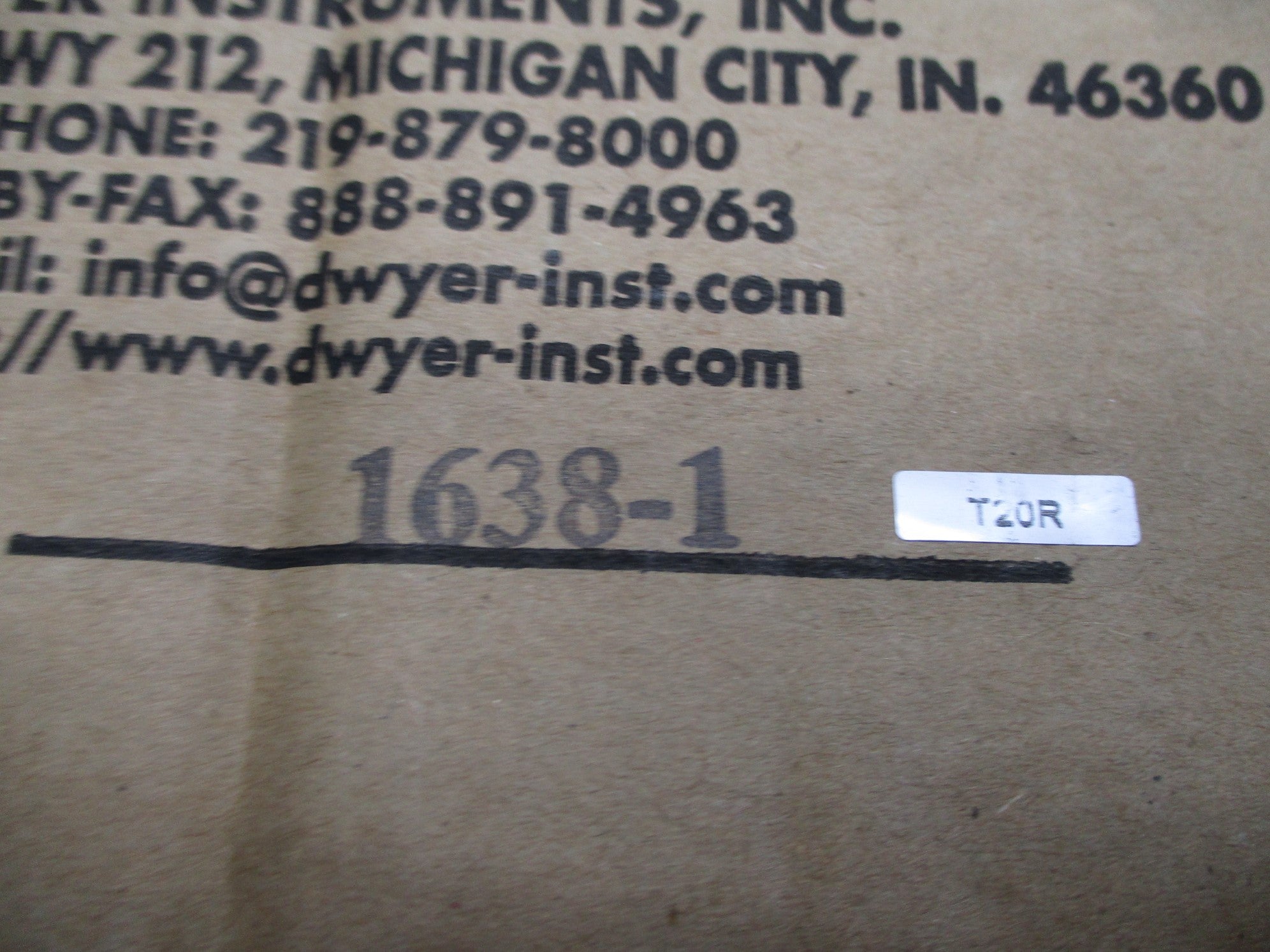 DWYER 1638-1 NSMP