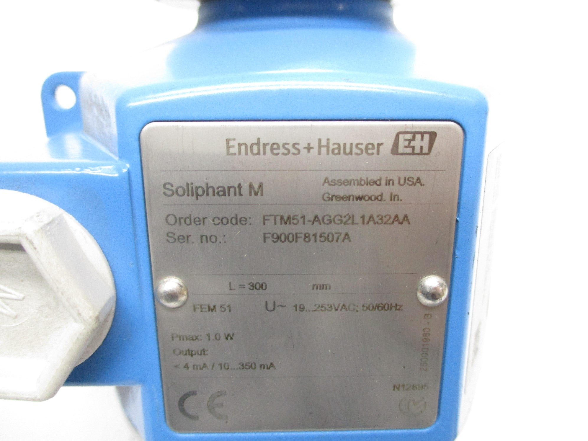 ENDRESS+HAUSER FTM51-AGG2L1A32AA NSNP
