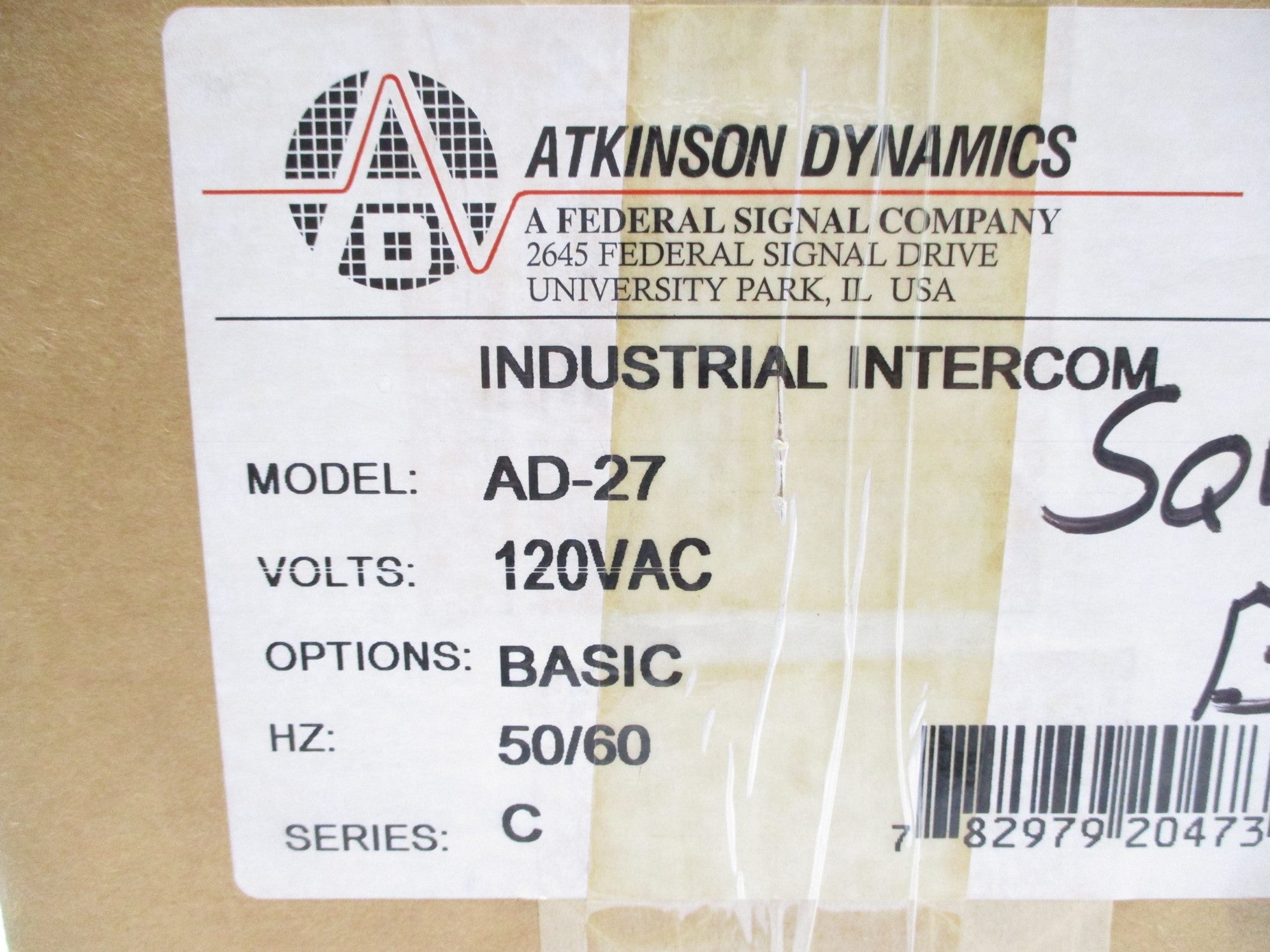 ATKINSON DYNAMICS AD-27 NSMP