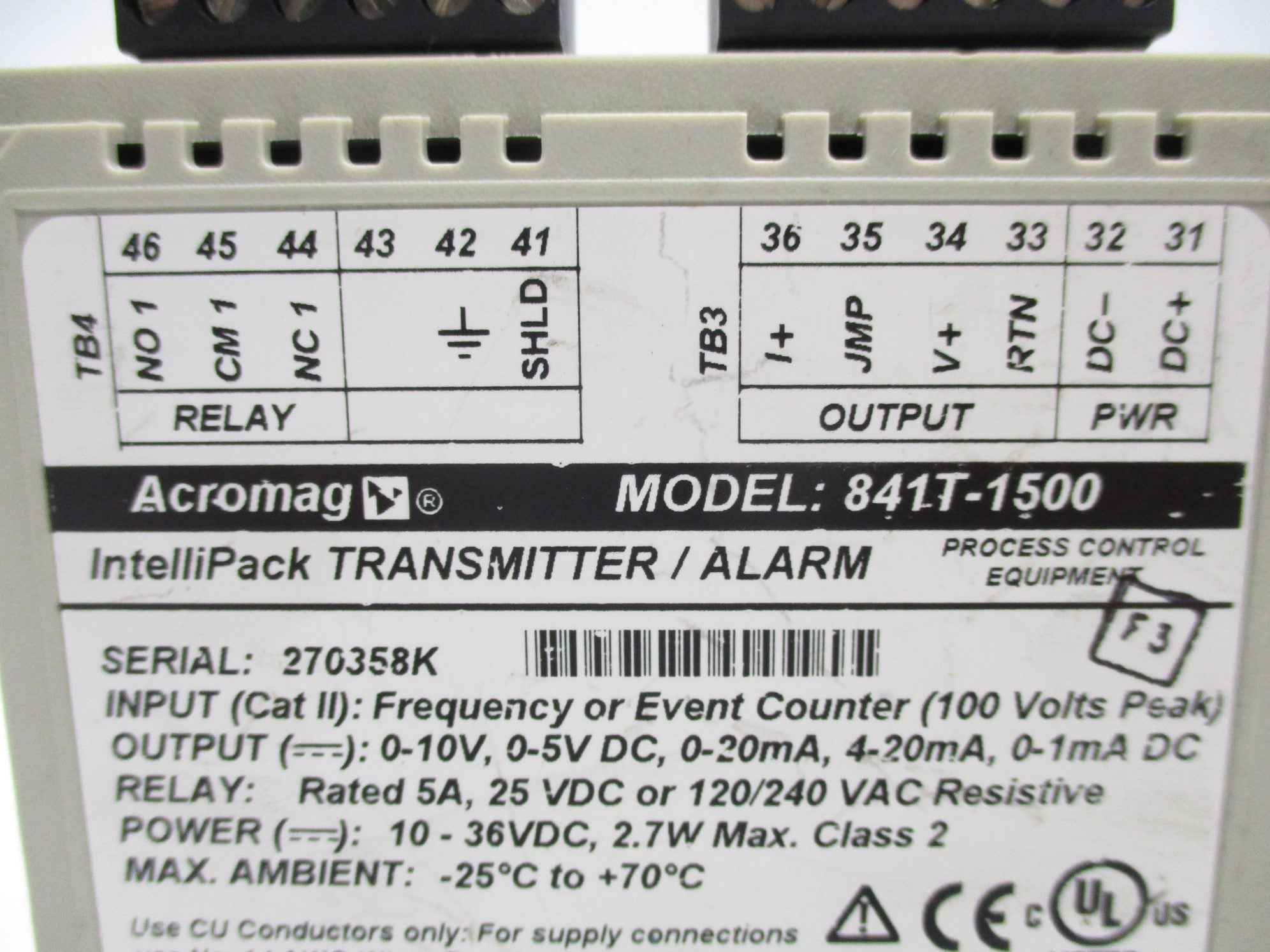 ACROMAG 841T-1500 NSNP