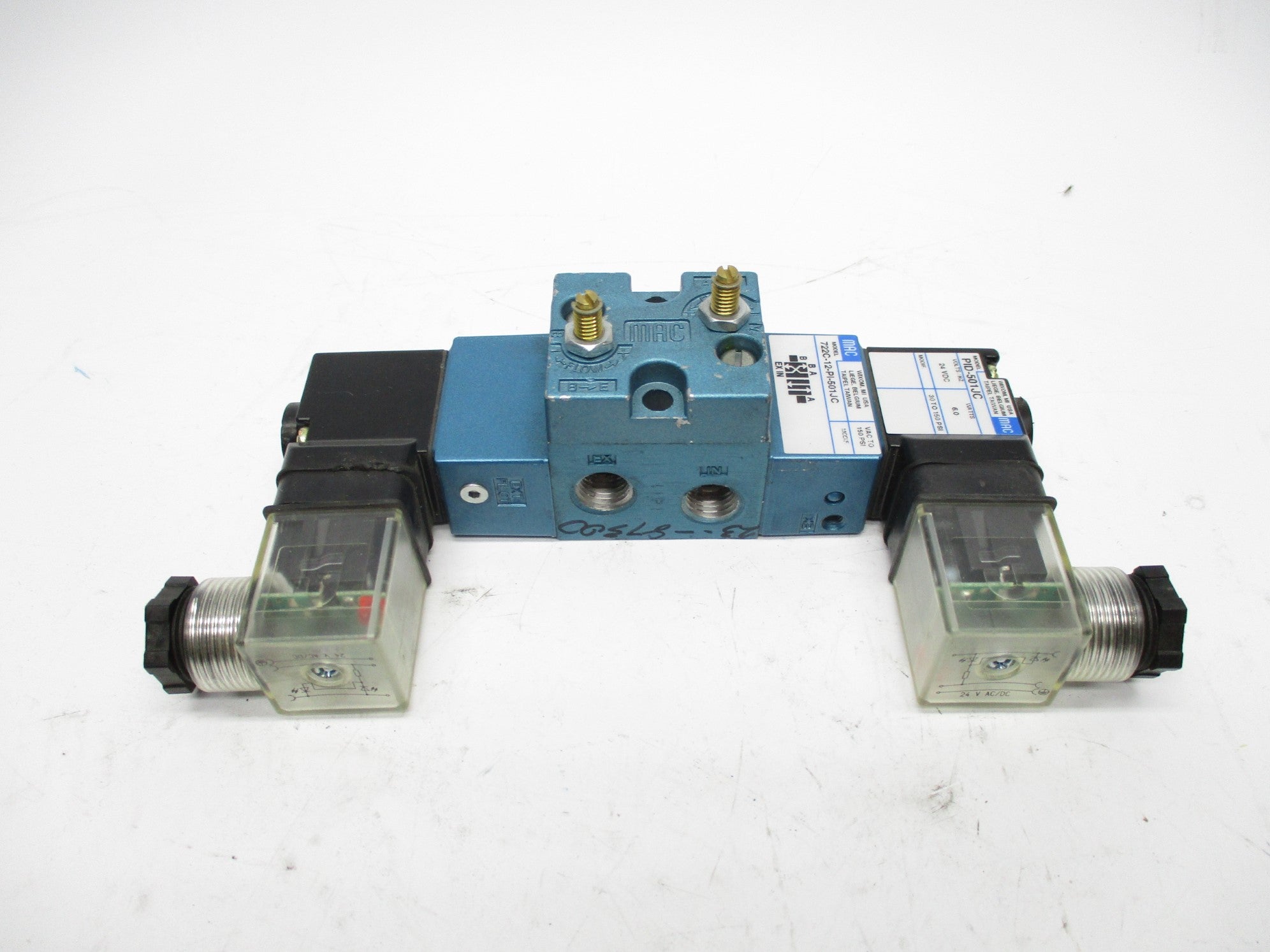 MAC 722C-12-PI-501JC 24VDC 150PSI NSNP