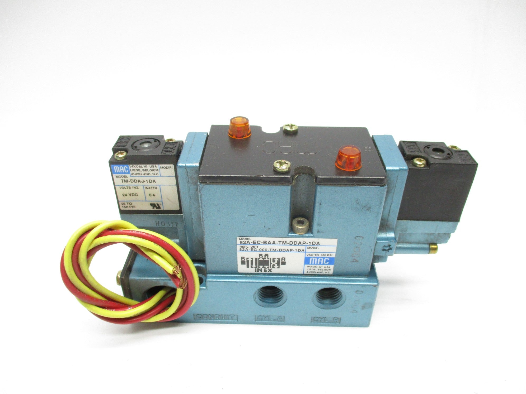 MAC 82A-EC-BAA-TM-DDAP-1DA 24VDC 150PSI NSNP