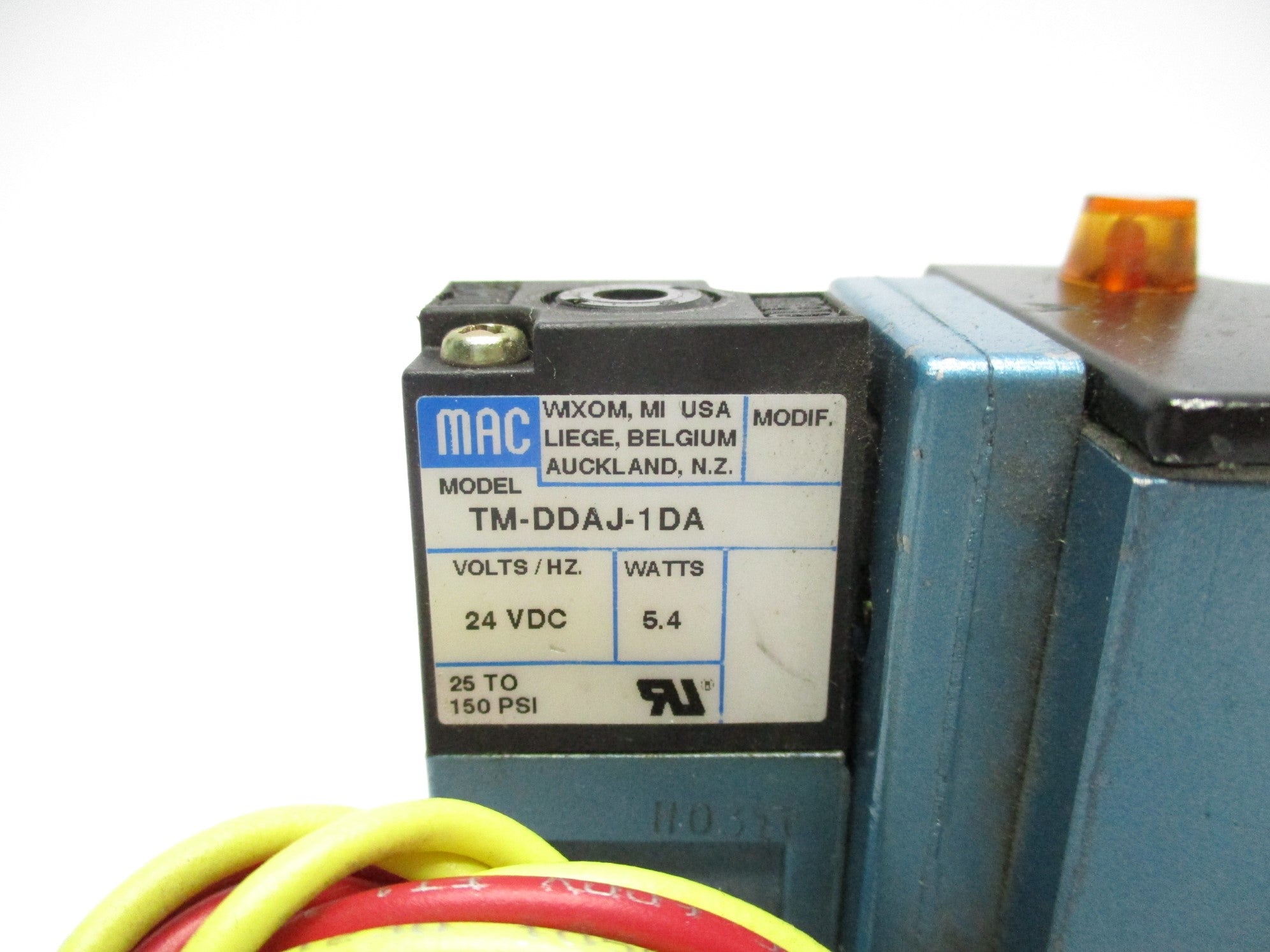 MAC 82A-EC-BAA-TM-DDAP-1DA 24VDC 150PSI NSNP