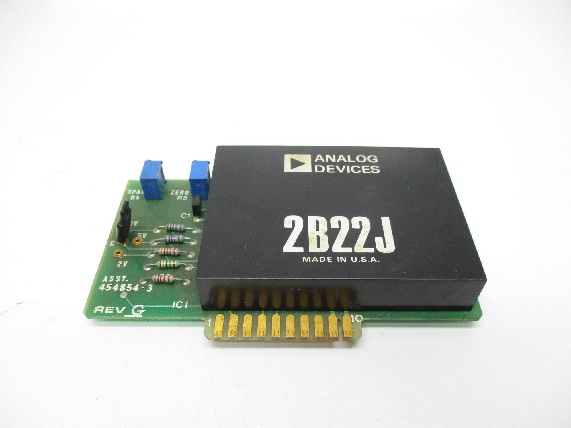 ANALOG DEVICES 2B22J 454854-3 REV. G UNMP