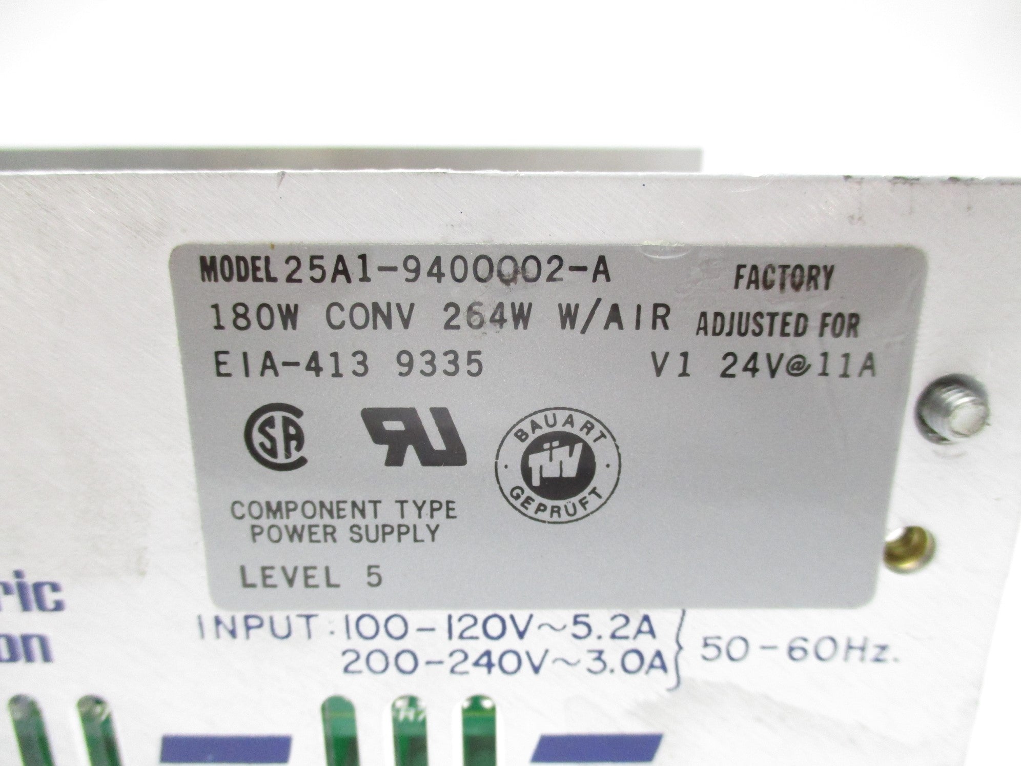 ACME ELECTRIC 25A1-9400002-A NSNP