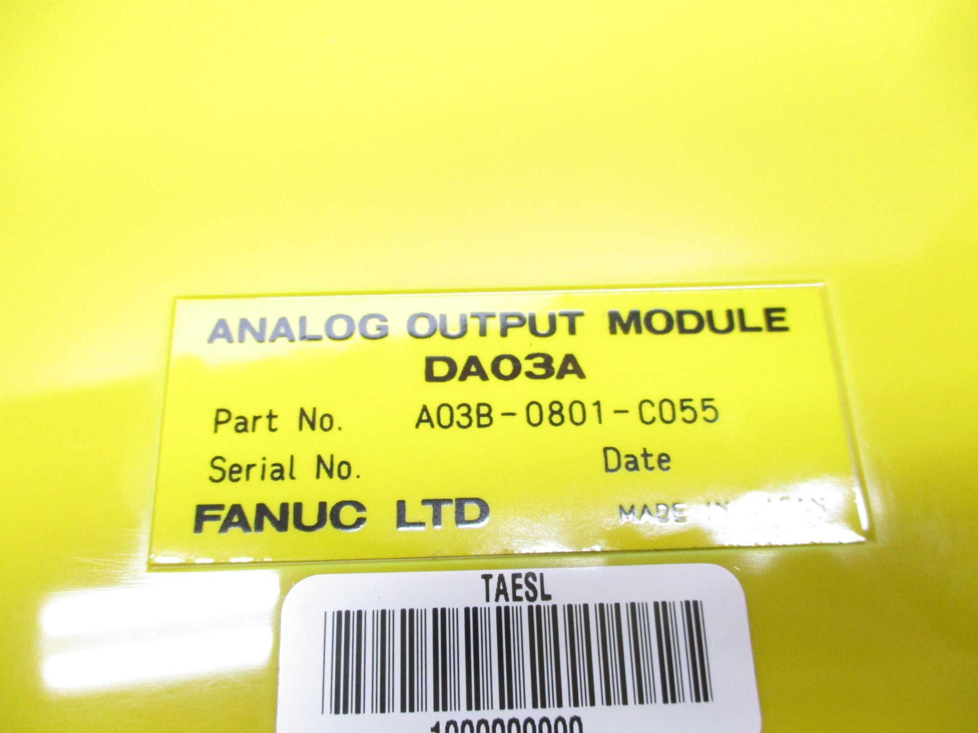 FANUC A03B-0801-C055 NSNP