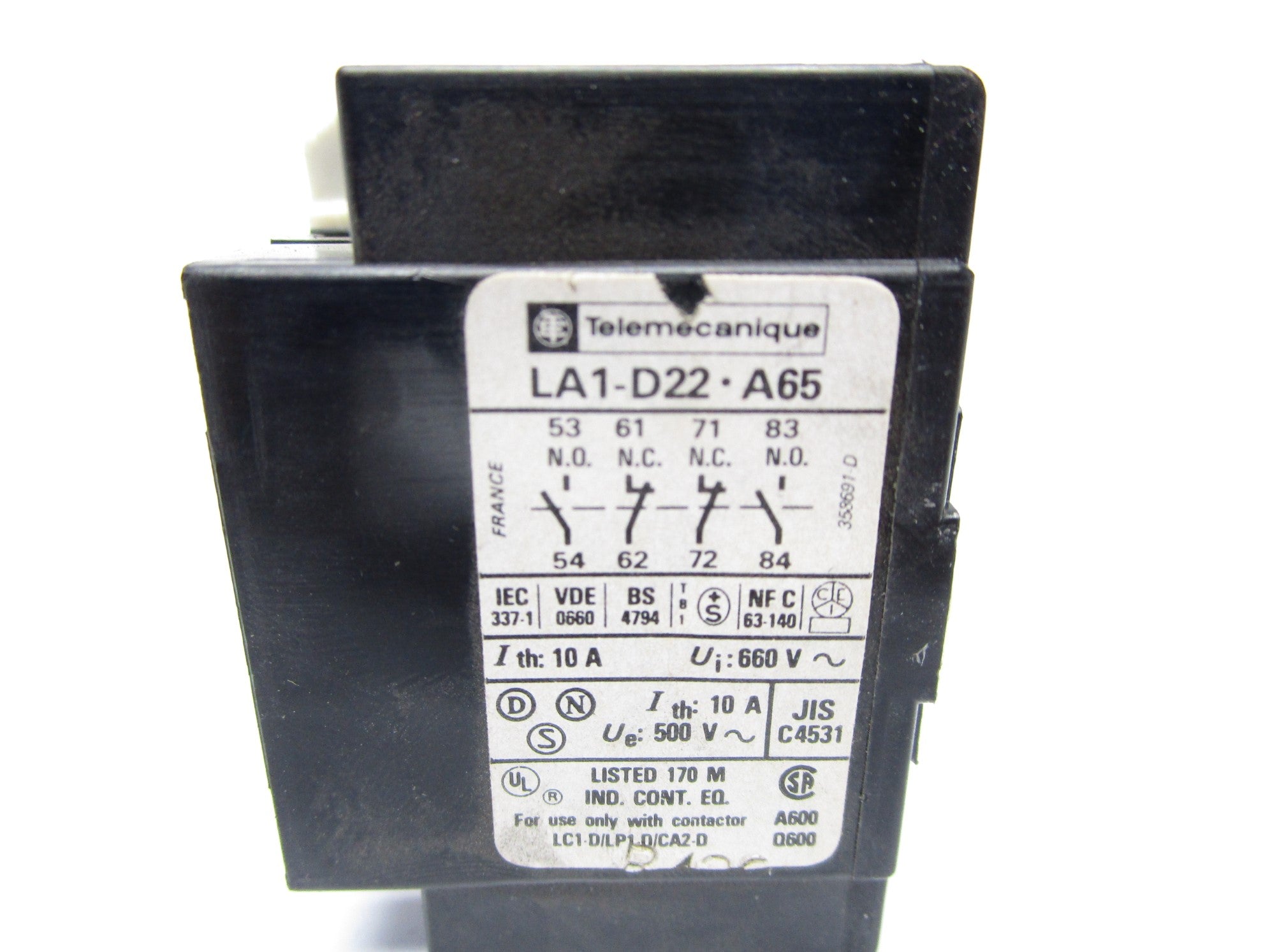 TELEMECANIQUE LA1-D22-A65 NSNP