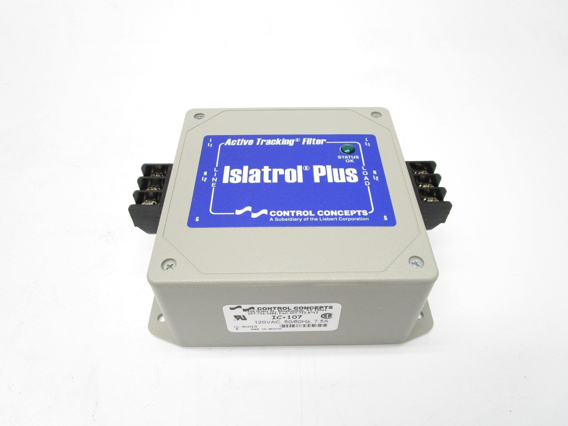 CONTROL CONCEPTS IC+107 NSMP