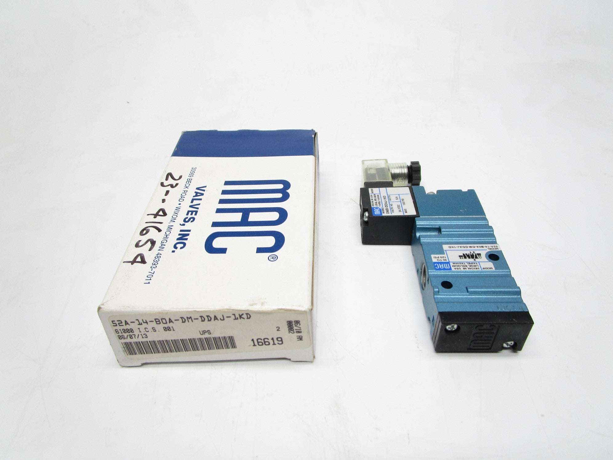 MAC 52A-14-BOA-DM-DDAJ-1KD 24VDC 120PSI NSMP