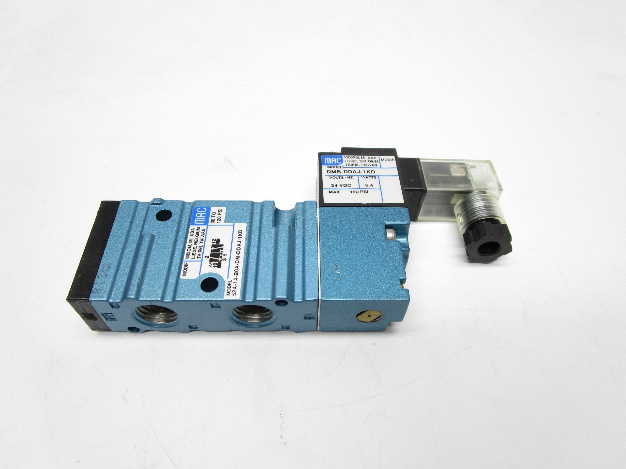 MAC 52A-14-BOA-DM-DDAJ-1KD 24VDC 120PSI NSMP