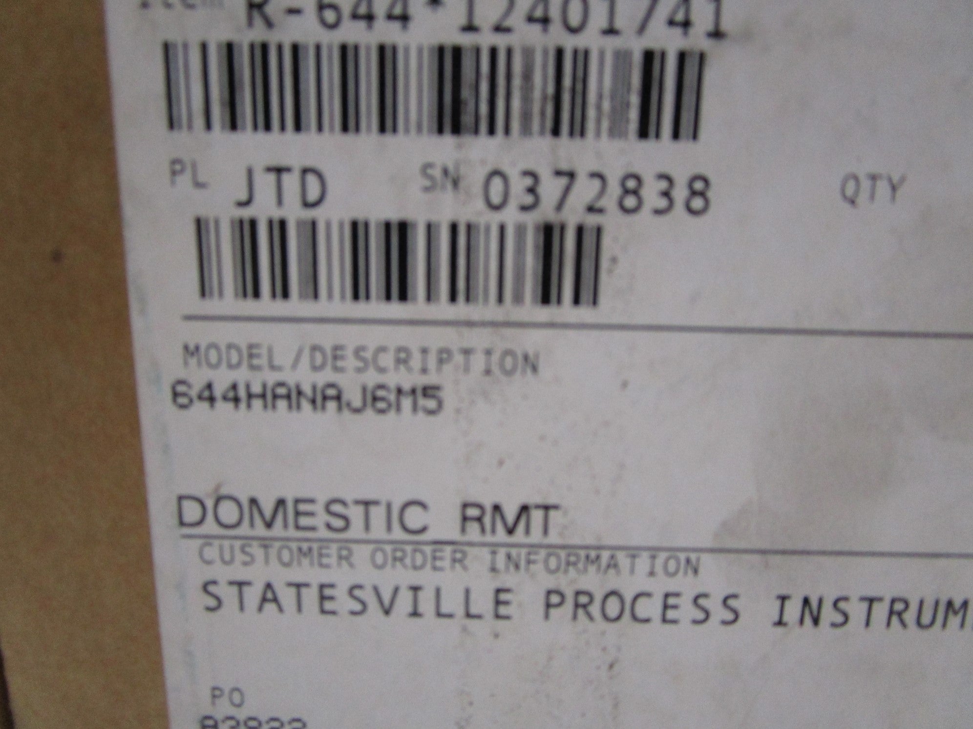 ROSEMOUNT 644HANAJ6M5 NSMP