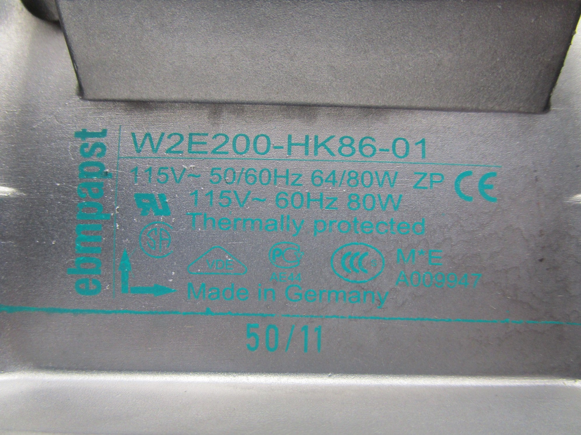 EBMPAPST W2E200-HK86-01 NSNP