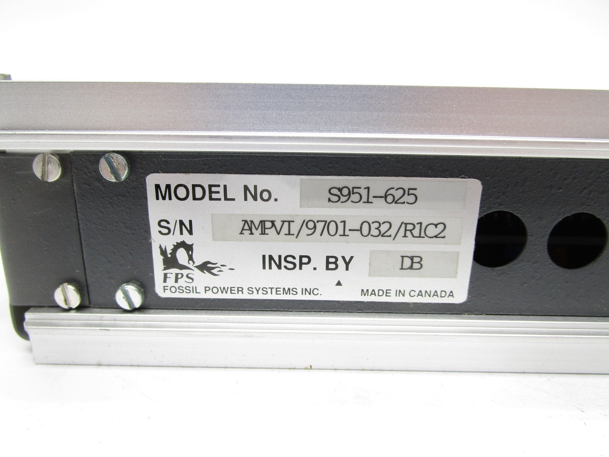 FOSSIL POWER SYSTEMS S951-625 UNMP
