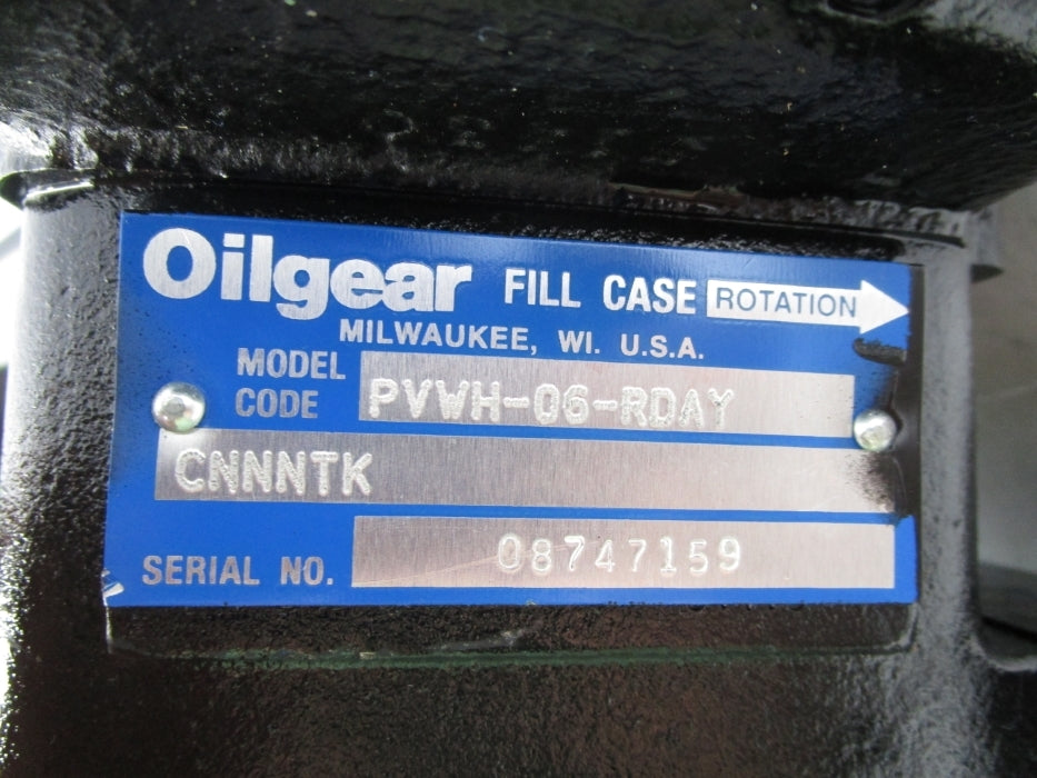 OILGEAR PVWH-06-RDAYCNNNTK NSNP