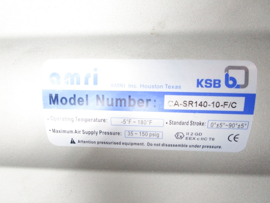 AMRI CA-SR140-10-F/C 35-150PSIG NSNP