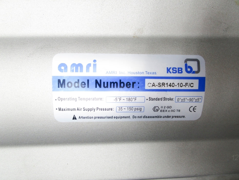 AMRI CA-SR140-10-F/C 35-150PSIG NSNP