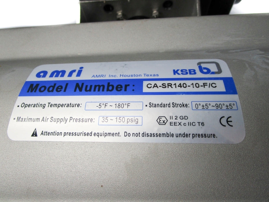 AMRI CA-SR140-10-F/C 35-150PSIG (AS PICTURED) NSNP