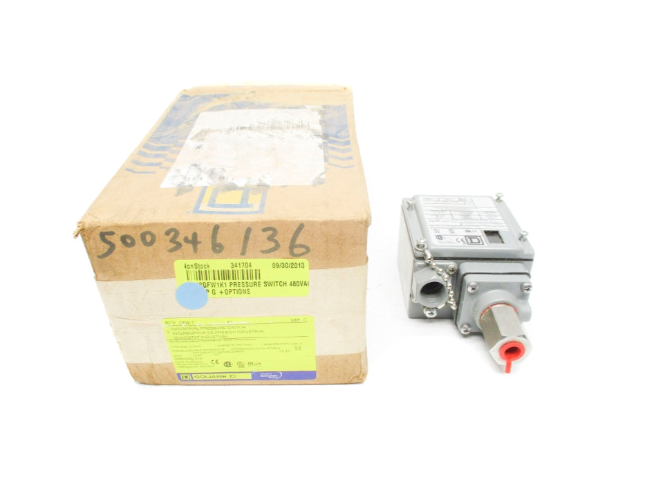 SQUARE D 9012GFW-1 500PSIG SER. C NSMP