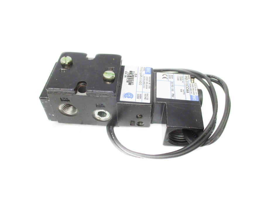 MAC 711C-12-PI-111CC 110/120V 30-150PSI NSMP