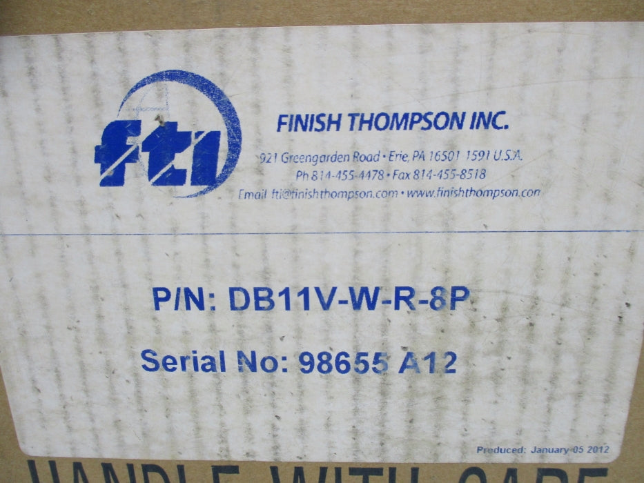 FINISH THOMPSON DB11V-W-R-8P 90PSI NSMP