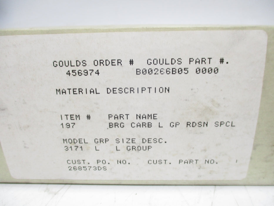 GOULDS B00266B050000 NSMP