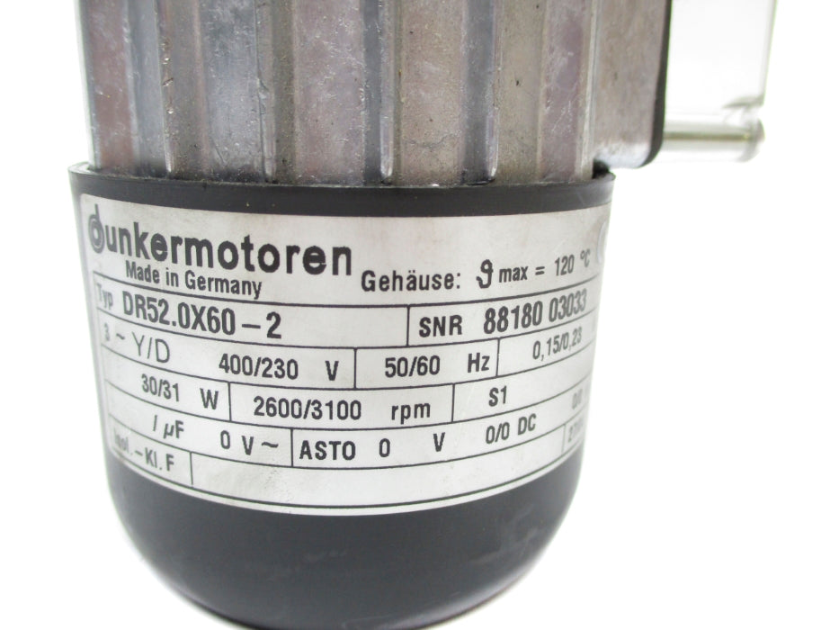 DUNKERMOTOREN DR52.0X60-2 UNMP