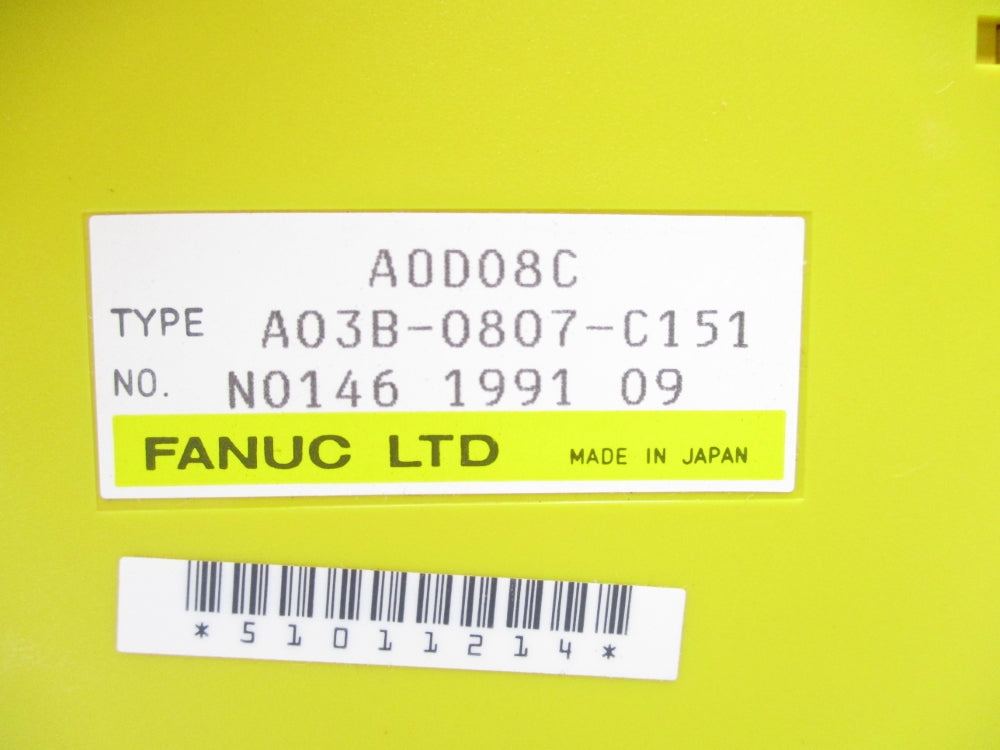 FANUC A03B-0807-C151 NSNP