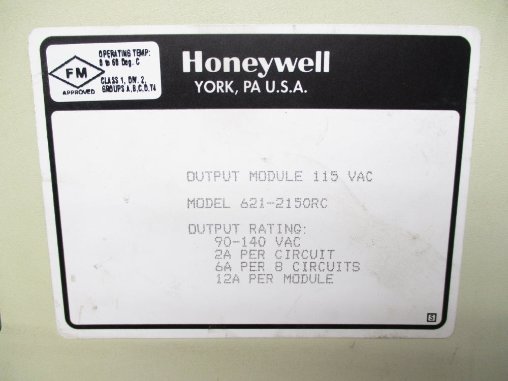 HONEYWELL 621-2150RC UNMP