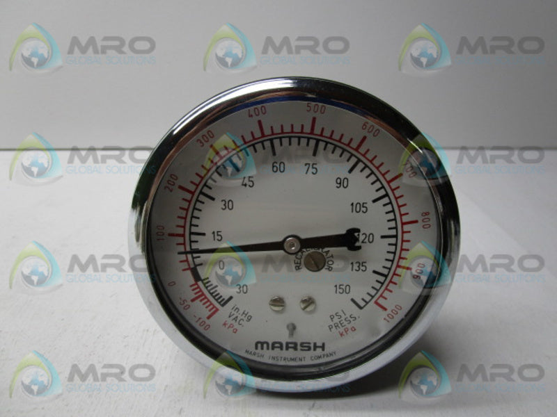 MARSH C2005 30X150 PRESSURE GAUGE 150 PSI  NSMP