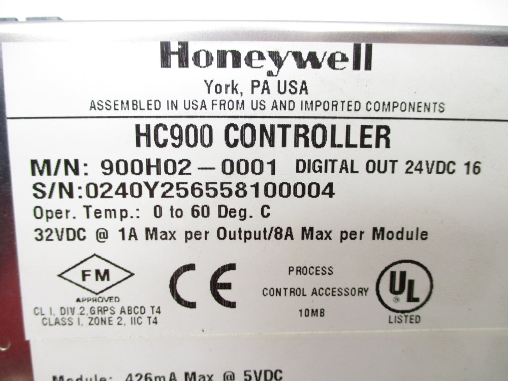 HONEYWELL 900H02-0001 0-60 UNMP