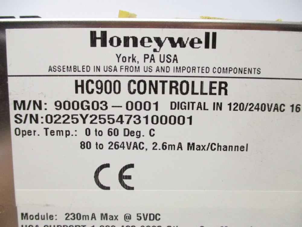 HONEYWELL 900G03-0001 5VDC 0-60 UNMP