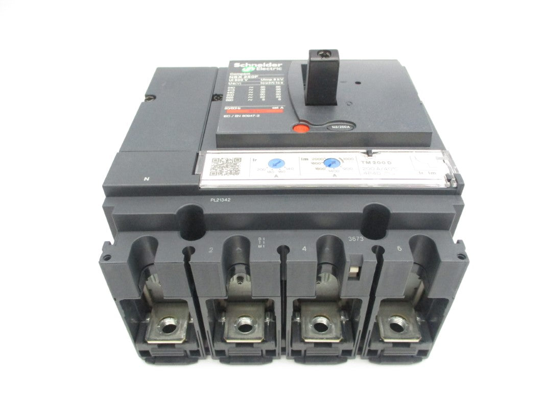 SCHNEIDER ELECTRIC LV431651 NSX250F 800V 200A NSNP