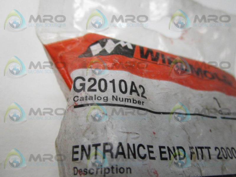 WIREMOLD G2010A2 ENTRANCE END FITTING * NEW IN FACTORY BAG *