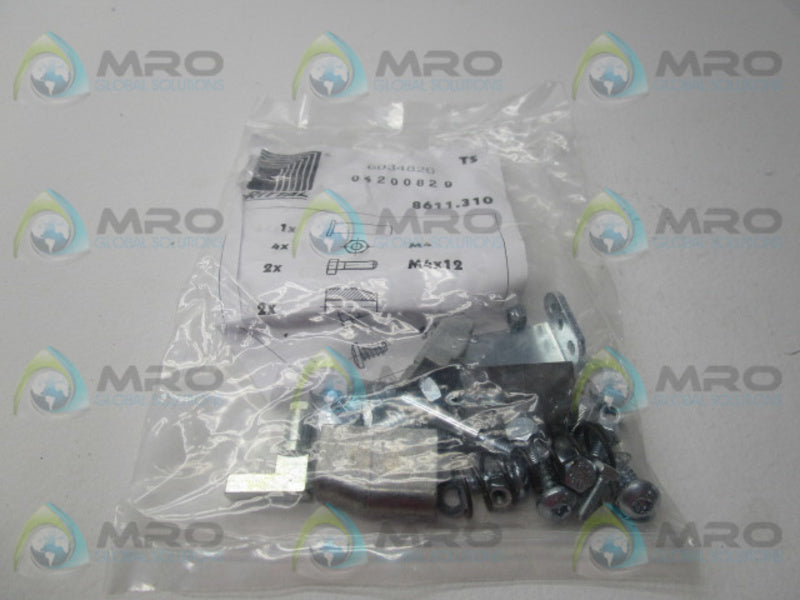 RITTAL TS 8611.310 ELECTRICAL ENCLOSURE & BAYLOCK INTERLOCK KIT * NEW *