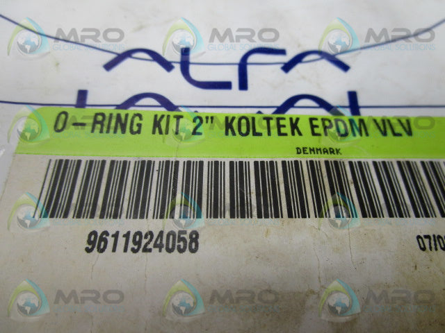 ALFA LAVAL 9611924058 VALVE SERVICE KIT * NEW IN ORIGINAL PACKAGE *