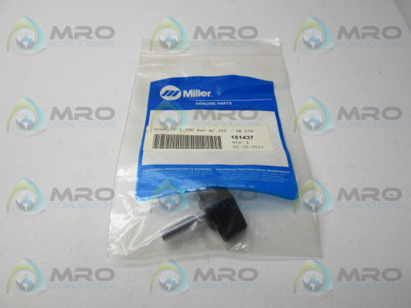 MILLER 151437 KNOB * NEW IN FACTORY BAG *